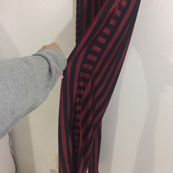 NEW ZARA FLARE STRIPED PANTS - Picture 3 of 3